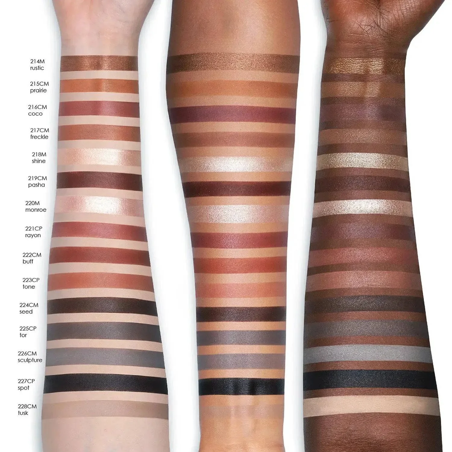 BIBA EYESHADOW PALETTE - פלטת צלליות לעיניים ביבה - Image 3
