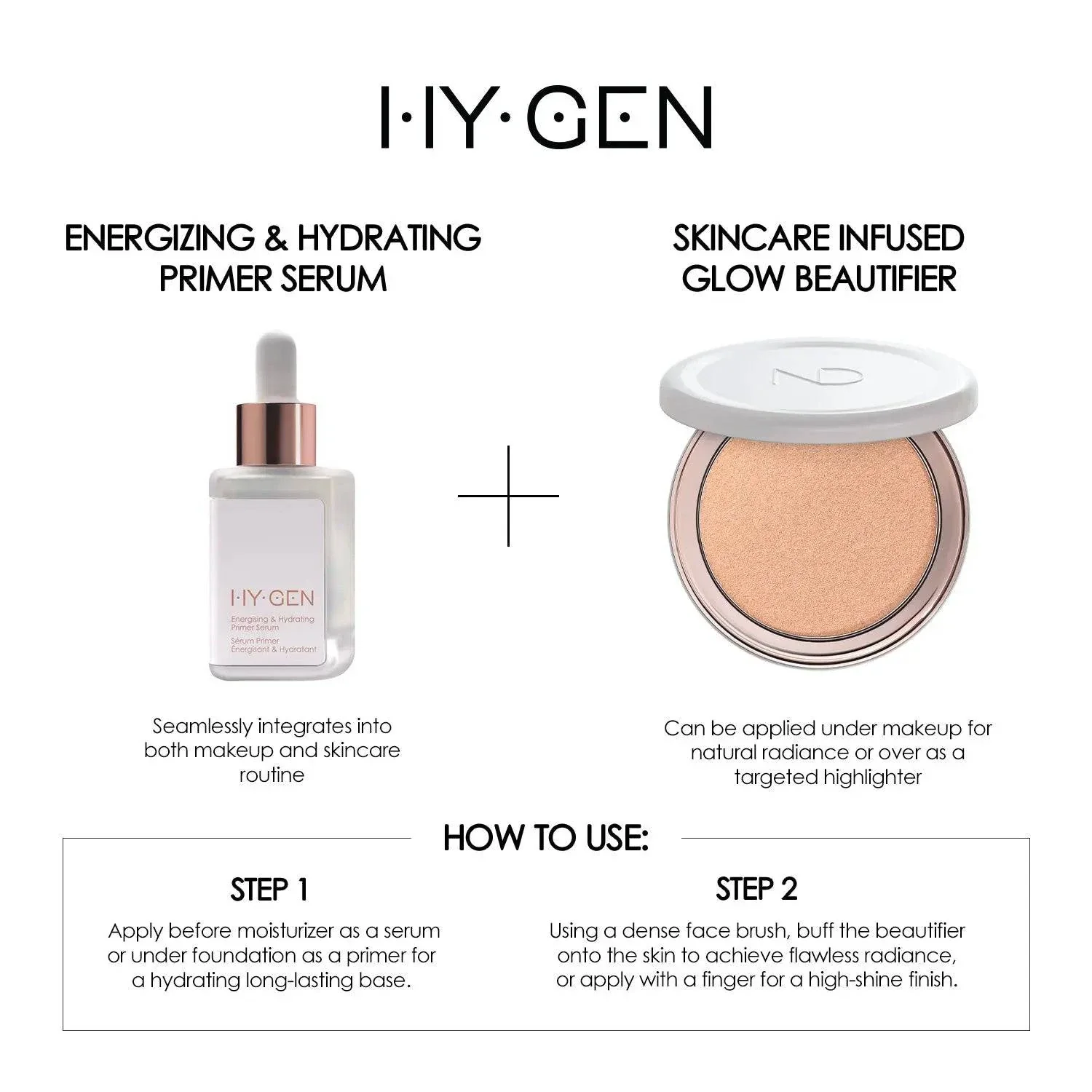 HY-GEN SKINCARE INFUSED GLOW BEAUTIFIER - אבקת הארה היי-ג'ן ביוטיפייר - Image 12