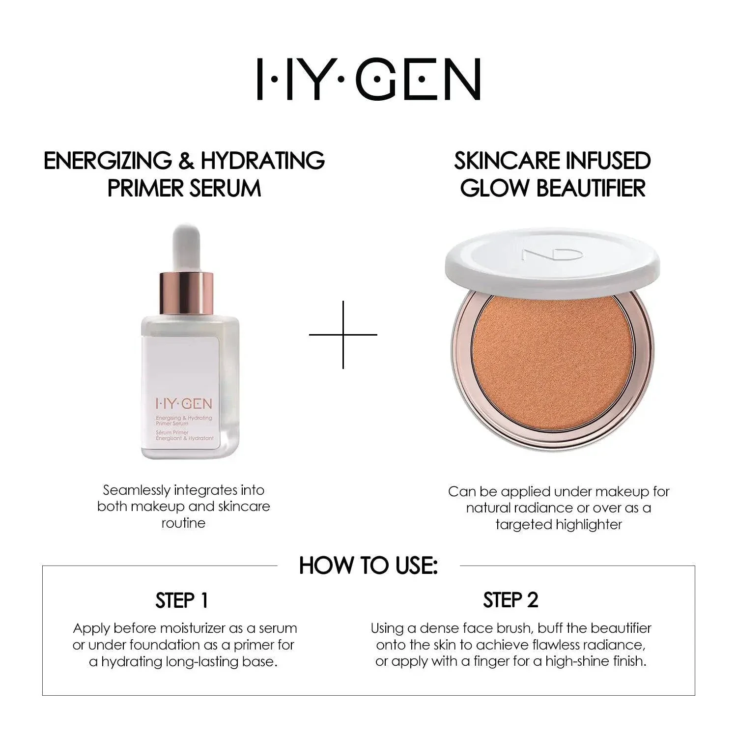 HY-GEN SKINCARE INFUSED GLOW BEAUTIFIER - אבקת הארה היי-ג'ן ביוטיפייר - Image 14