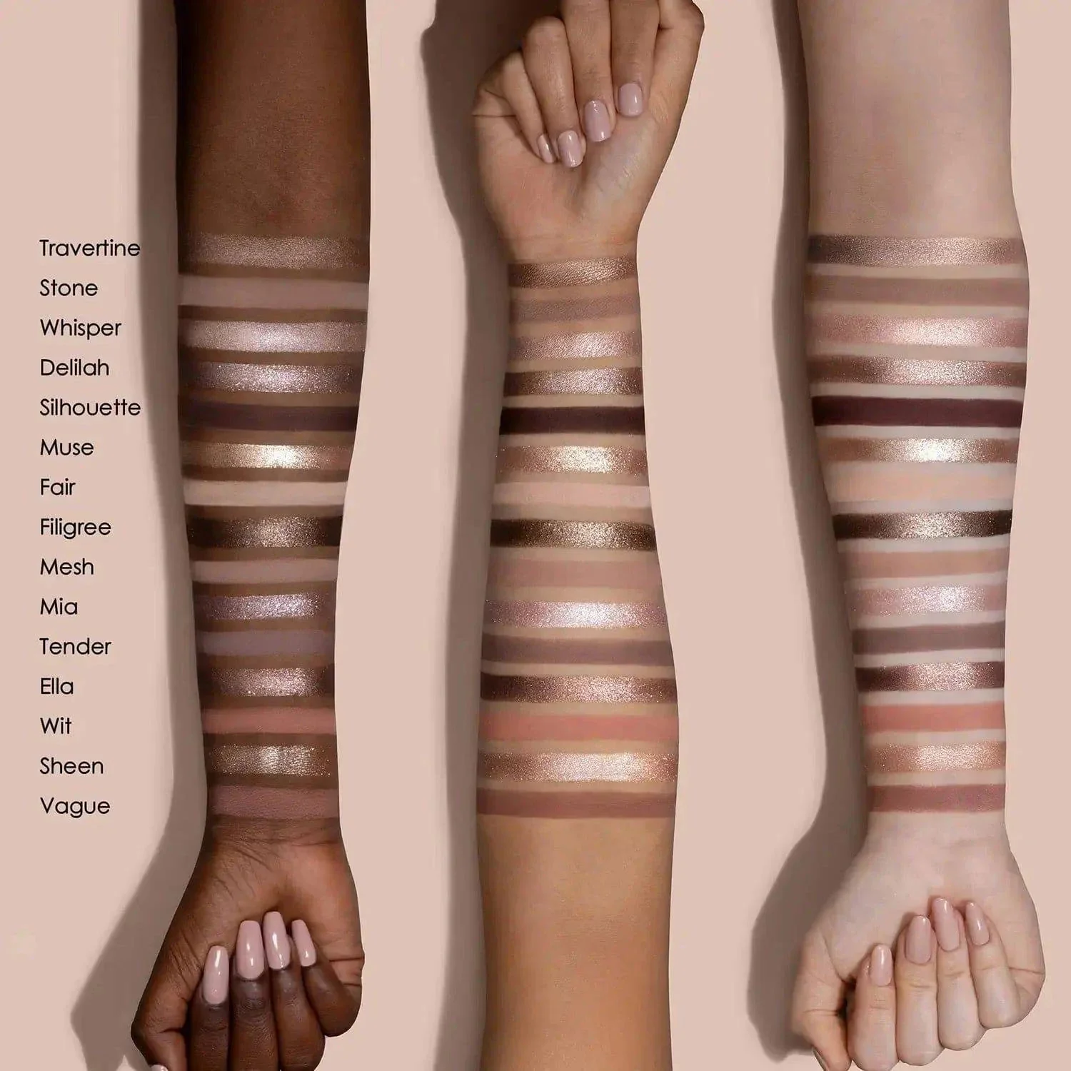 I NEED A NUDE EYESHADOW PALETTE - פלטת צלליות לעיניים איי ניד אה ניוד - Image 4